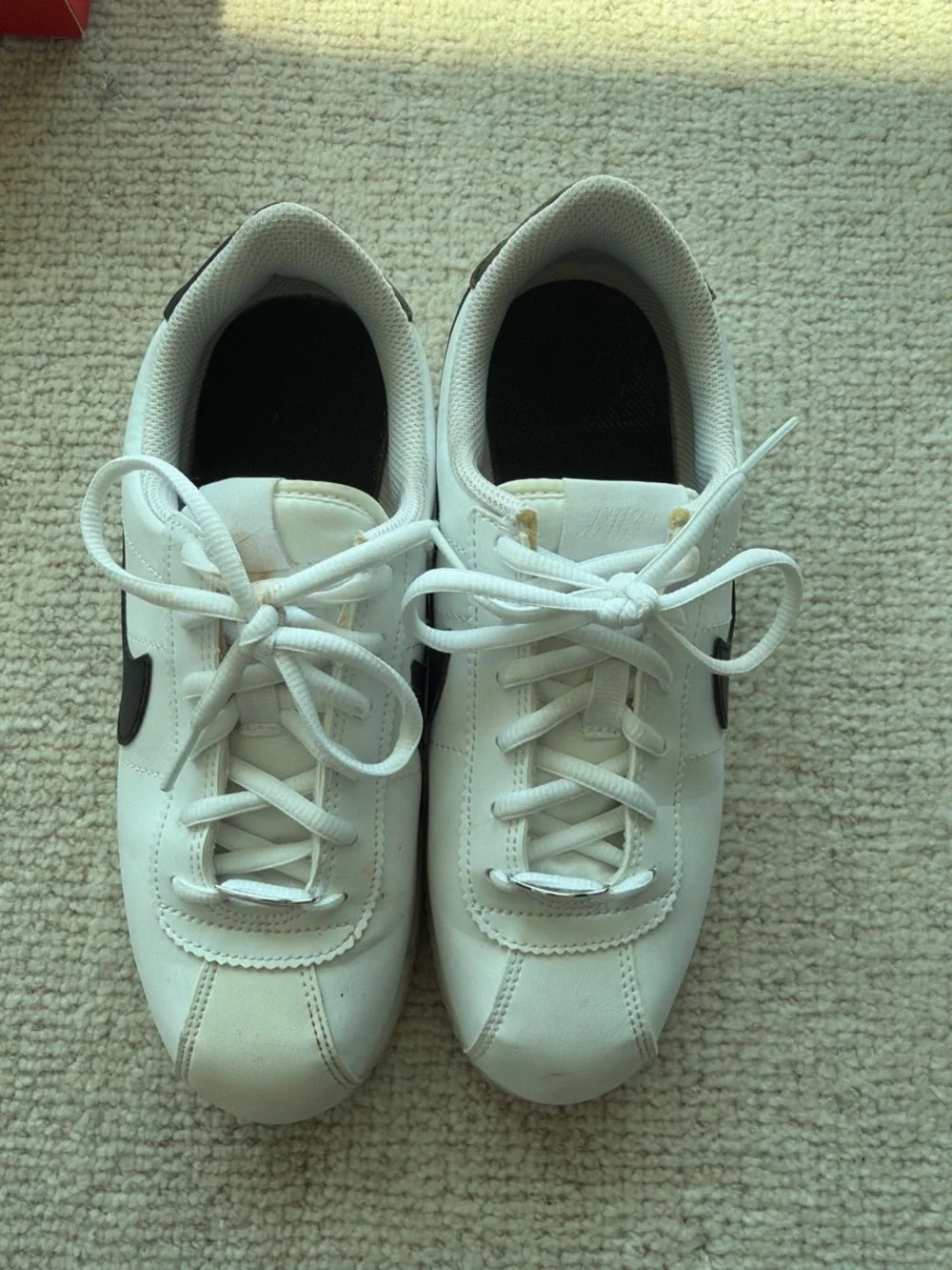 Nike Cortez white sneakers Size 5.5